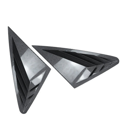Rear Window Shutter Louvers Cover Trim for Audi Q5 (2018–2024)
