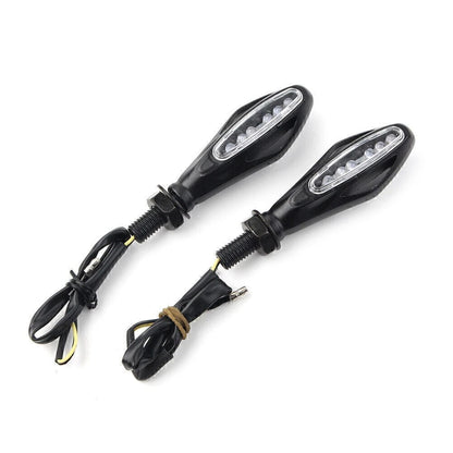 2X LED Turn Signal Lights for Universal Motorcycle (12V)