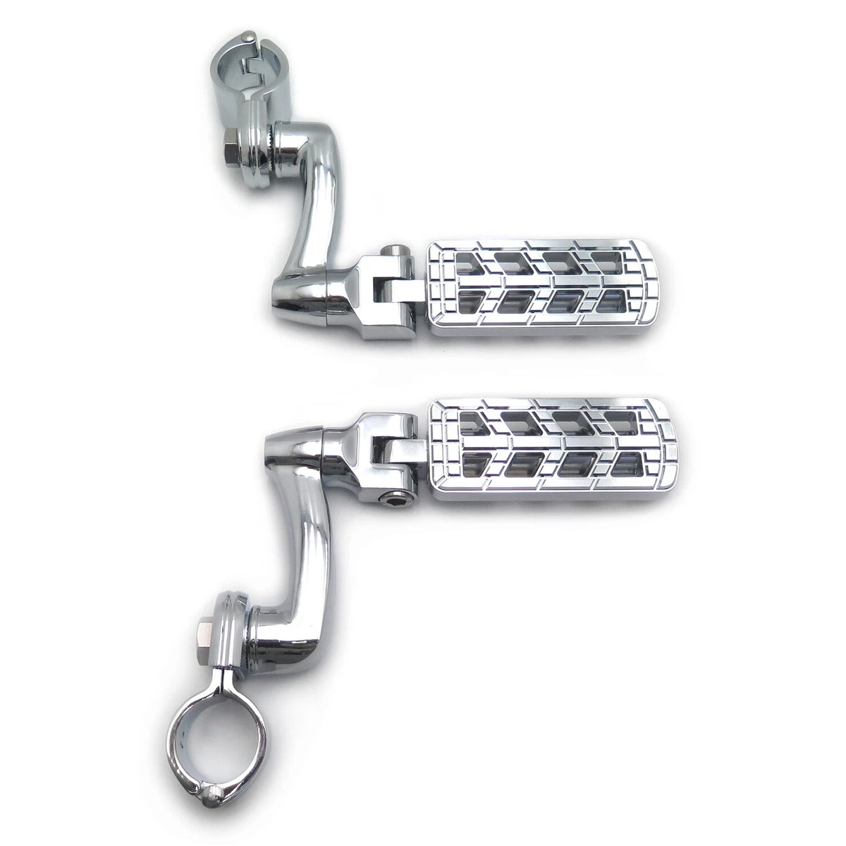 Chrome Dominator CNC FootPeg 1.25" for Harley Softail
