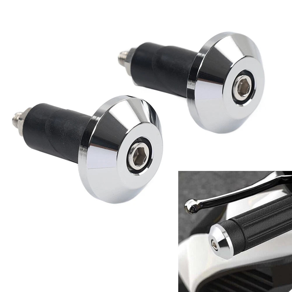 Handlebar Grips & Bar End Caps for Honda Kawasaki (7/8'' 1'')