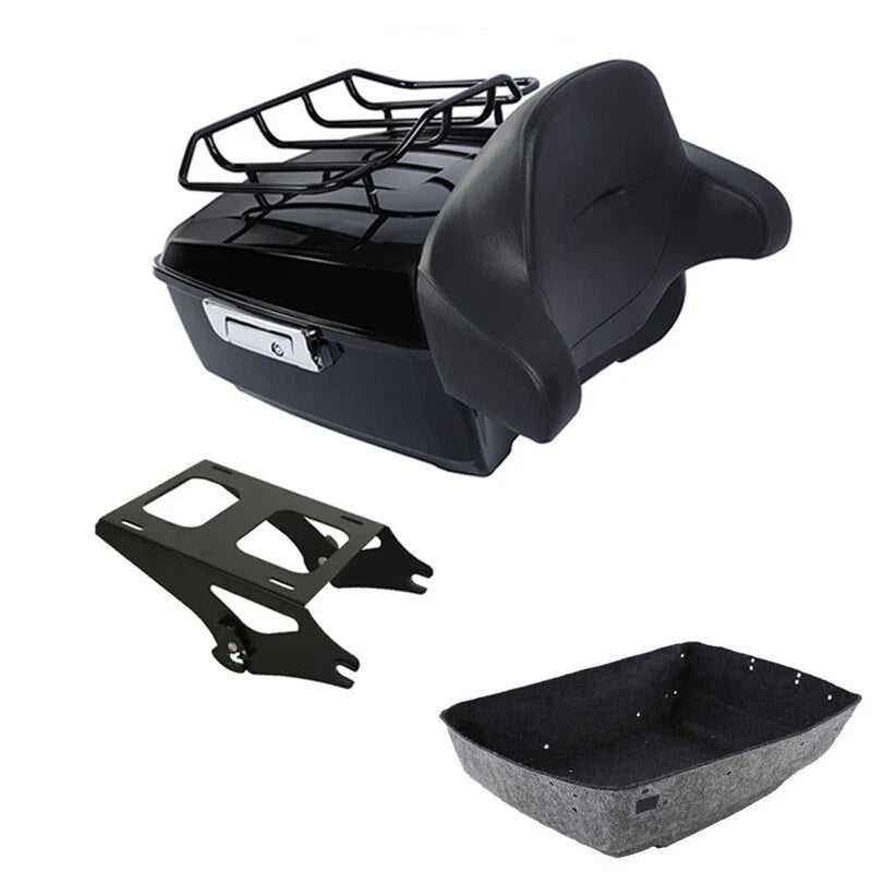 Trunk Backrest Mount Rack for Harley Electra Road Glide (2014–2026)