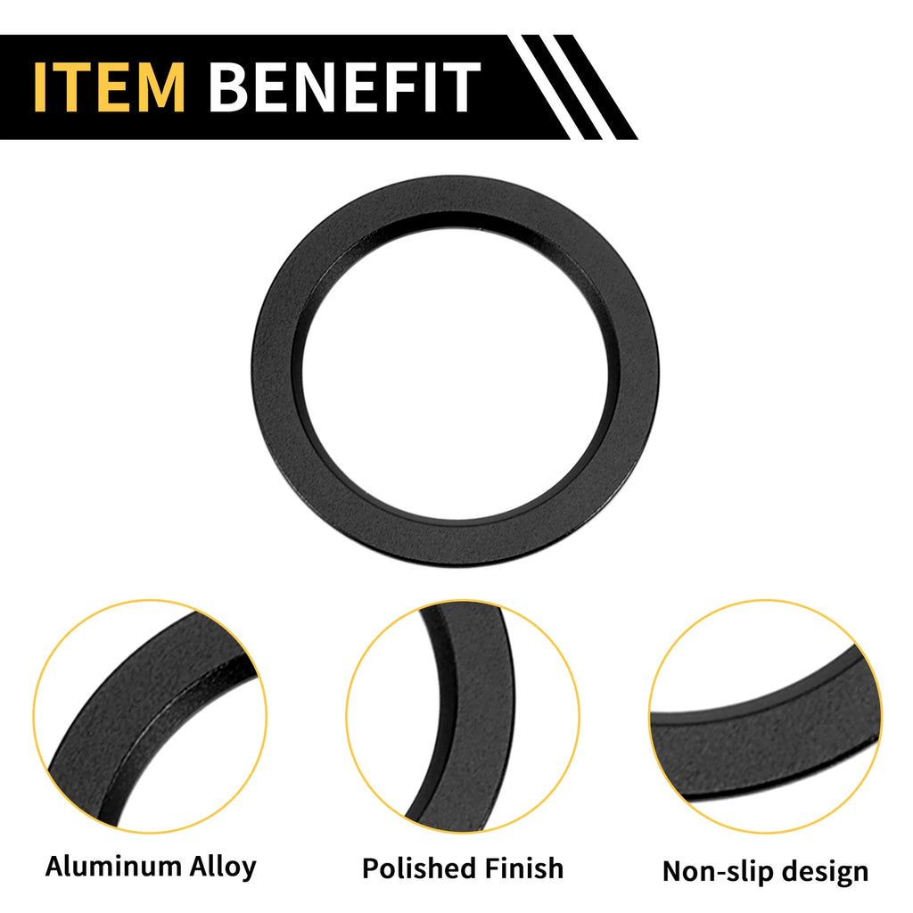 Engine Start Stop Button Knob Cover Ring for Toyota Tacoma (2016–2023) Black