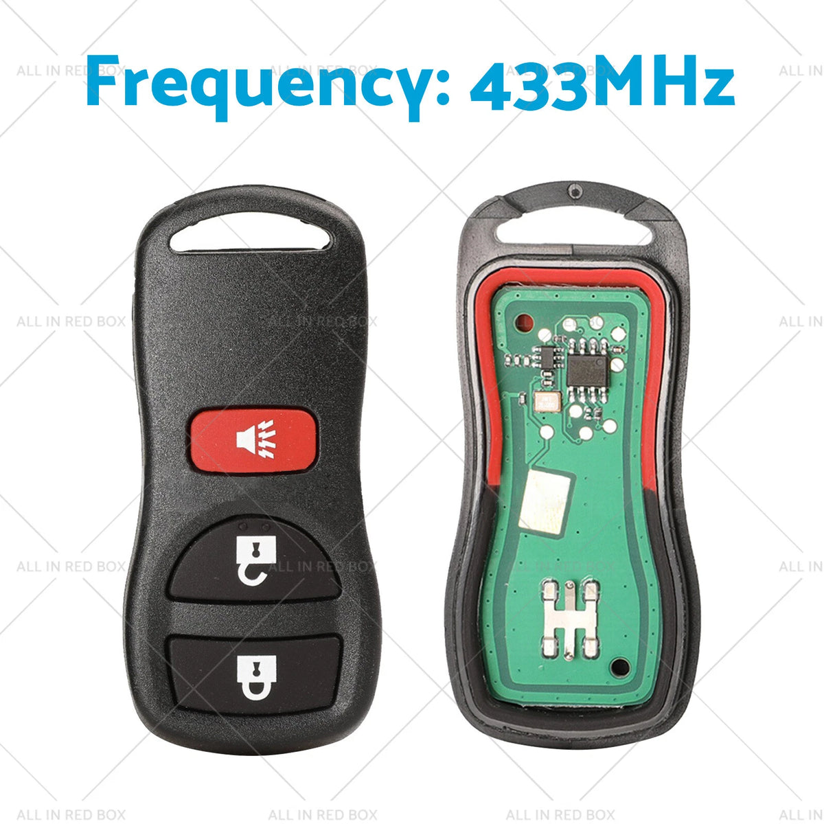 Remote Flip Key for Nissan X-Trail T30 (2002–2007) 433MHz Replacement