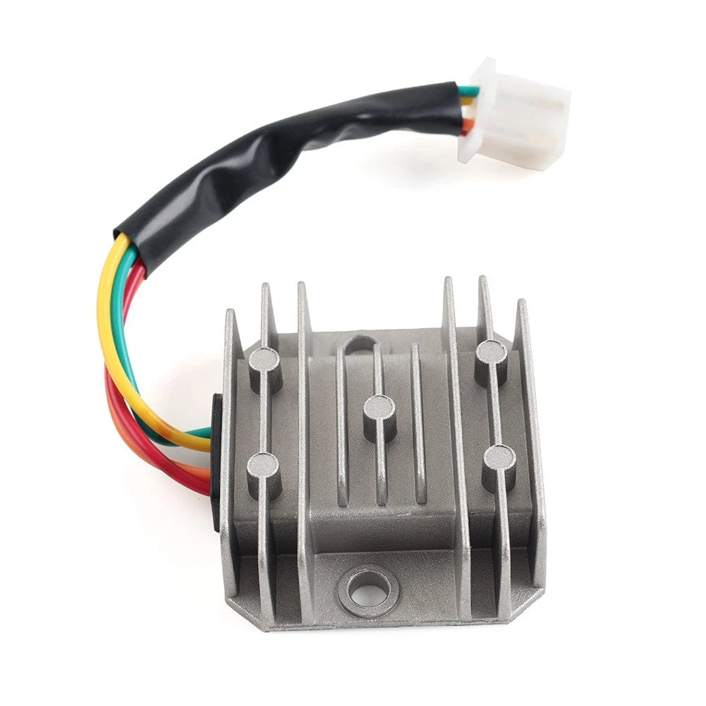 4-Wire Voltage Regulator Rectifier for GY6 50 150 250cc (Year Unspecified)