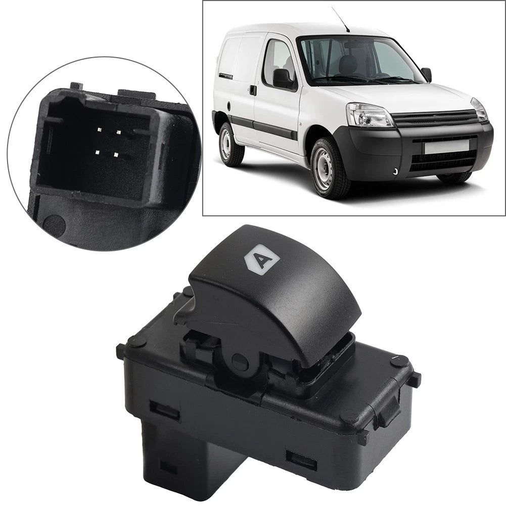 Front Right Electric Window Switch for Citroen Berlingo C4 Peugeot (6490.HQ)