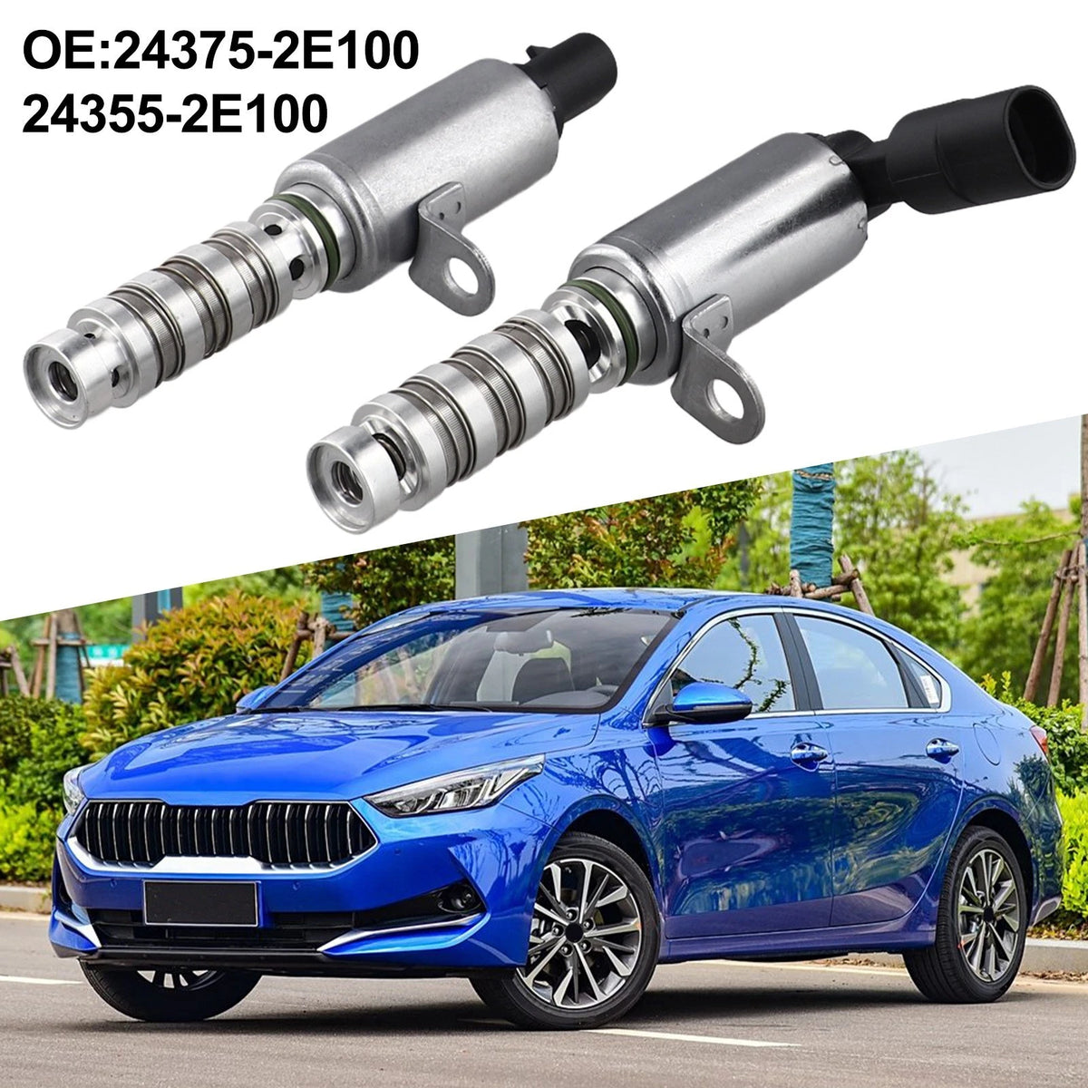 Forte For Elantra VVT Replacement Solenoids for Optimal Engine Function