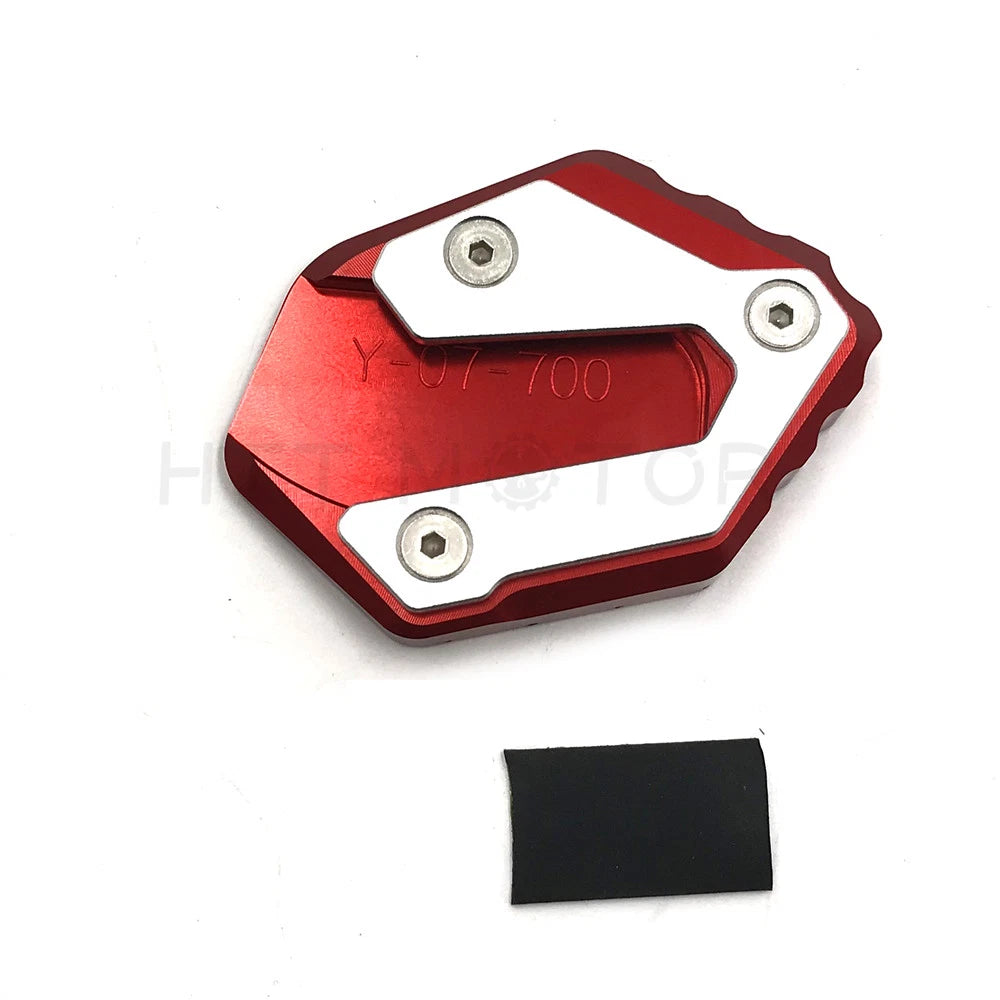 Kickstand Extension Pad for Yamaha MT-07 (2014–2017) RED