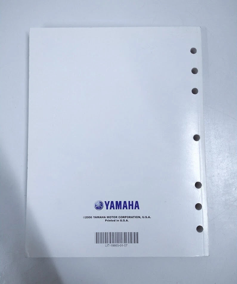 Technical Guide for Yamaha Marine (2007) LIT-18865-01-07