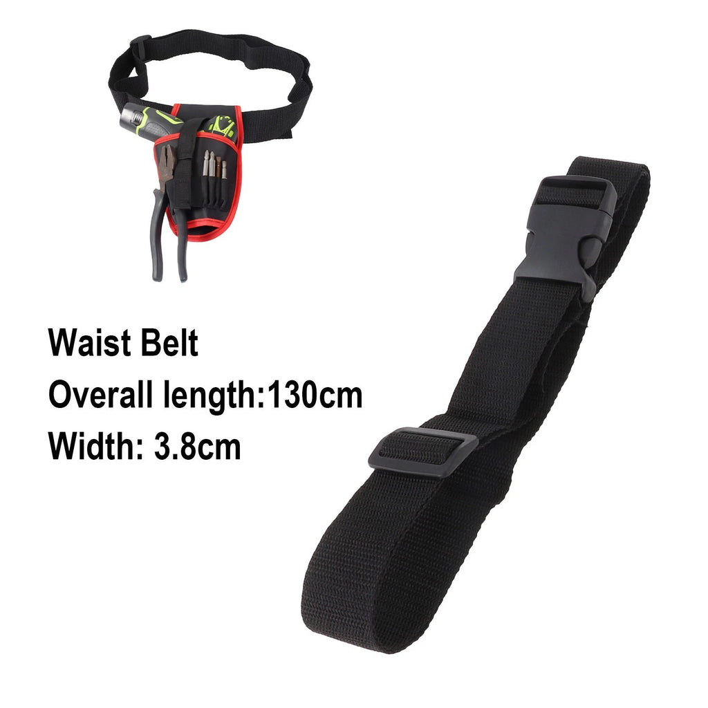Tool Belt Adjustable Length 3-8cm Width for Electricians and Construction Workers