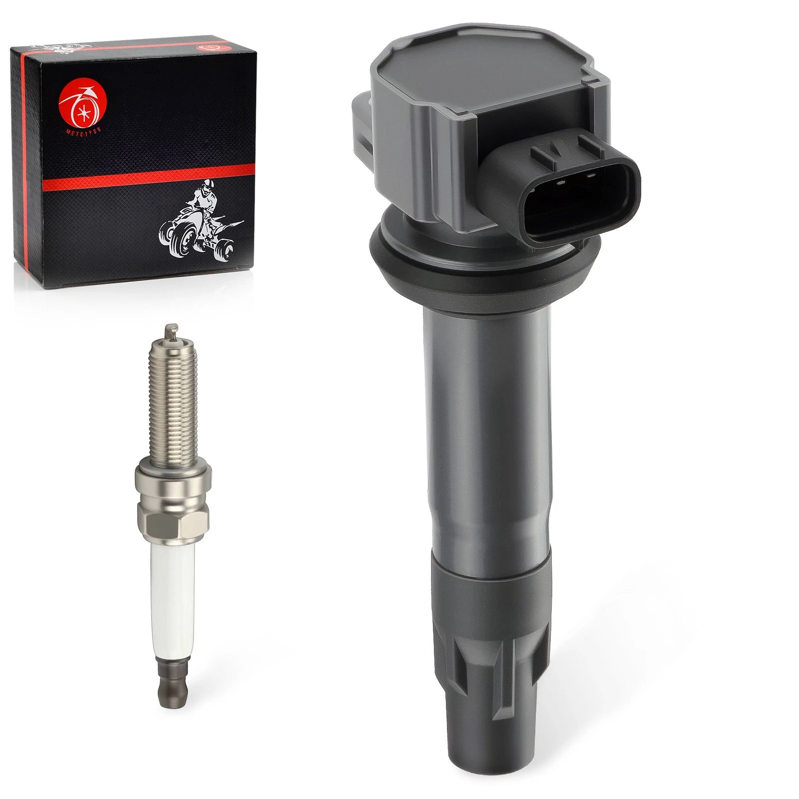 Ignition Coil & Spark Plug Set for Can-Am Maverick X3 Turbo (2023–2024)