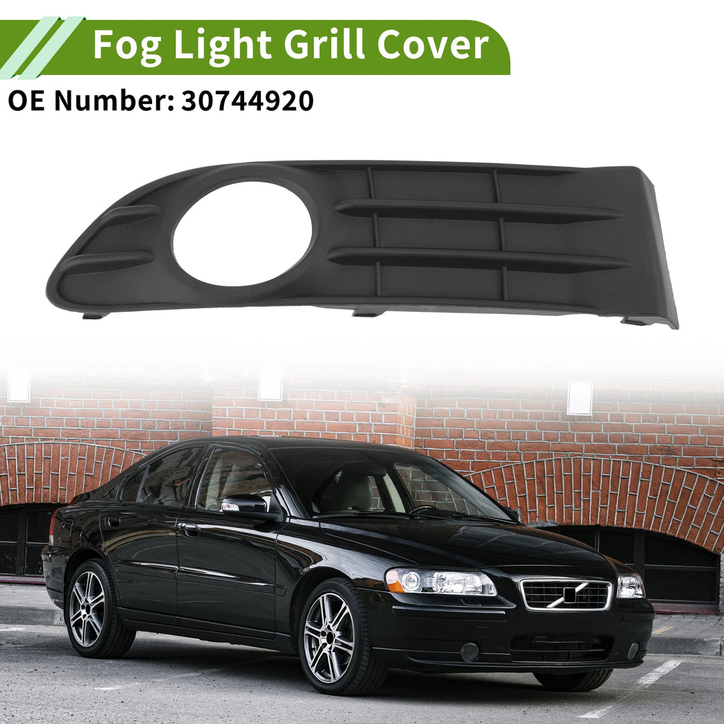 Fog Light Grill for Volvo S40 (2007–2012) No. 30744920 Black