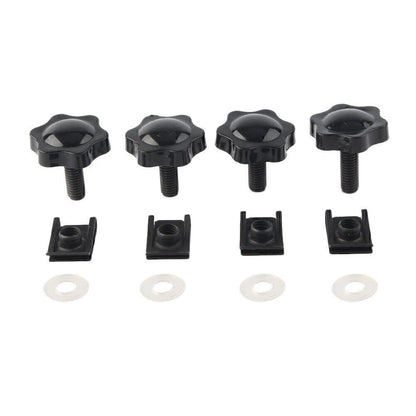 4pcs Saddlebag Lock Mounting Theft Deterrent Bolt Screw Fit Harley FLHT FLHTCU