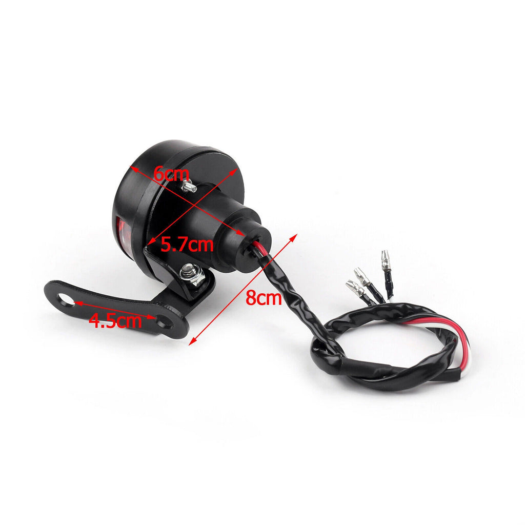 Grill Housing Red Rear Taillight for Hy Cafe Racer (T9)