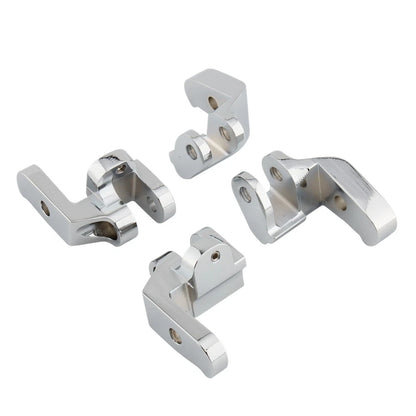 Front Driver Floorboard Relocation Brackets for Harley Touring Road Glide (Chrome)