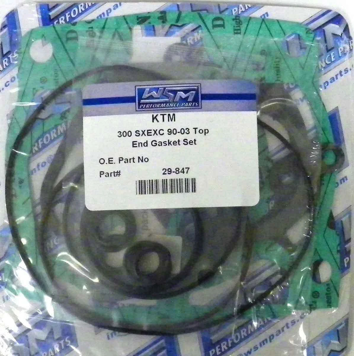 Top End Gasket Kit for KTM 300 EXC/MXC/SX (1996–2003) - 29-847