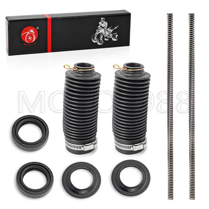 Heavy Duty Front Fork Springs & Dust Seals for Honda XR100R CRF100F (2000–2023)
