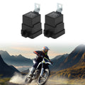 2X 5-Pin 12V 80A Waterproof Auto Relay for Multi-Purpose Use