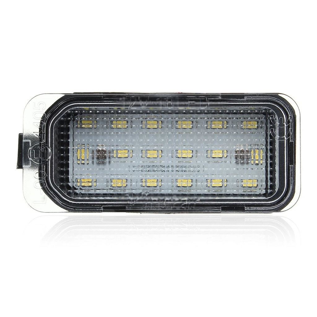 2X Full LED License Plate Light Lamp for Ford Fiesta JA8 (2008–2019) Edge (2015–2018)