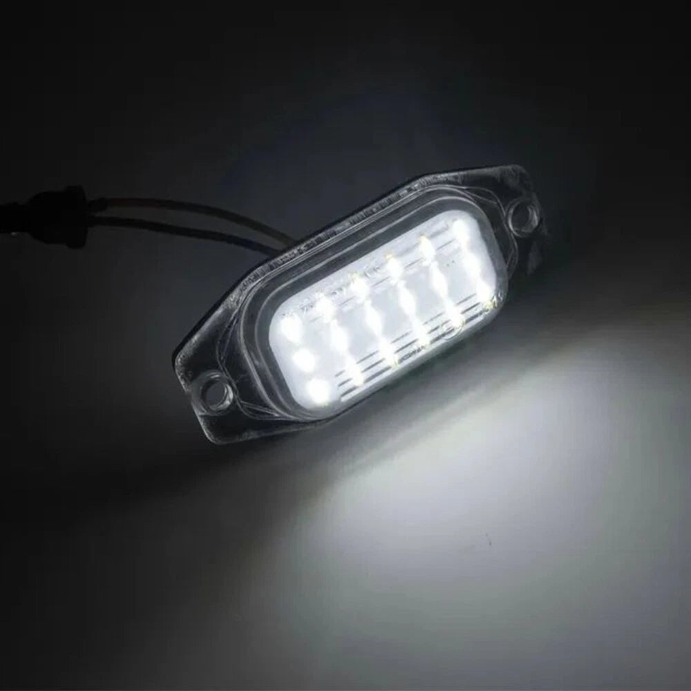 2X LED License Plate Light Lamp for Lexus LX450 (1996–1998) Toyota Land Cruiser (1991–1997)