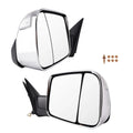 Chrome Side View Mirror for Dodge Ram 1500 (2009–2018) Heated LED CH1320315