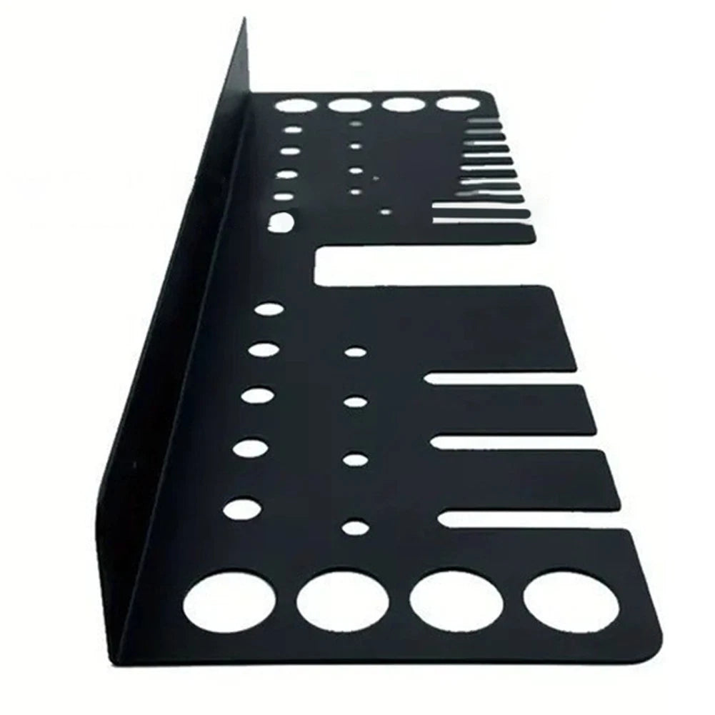 Metal Wall Mount Screwdriver Organizer Rack for Universal Use