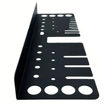 Metal Wall Mount Screwdriver Organizer Rack for Universal Use