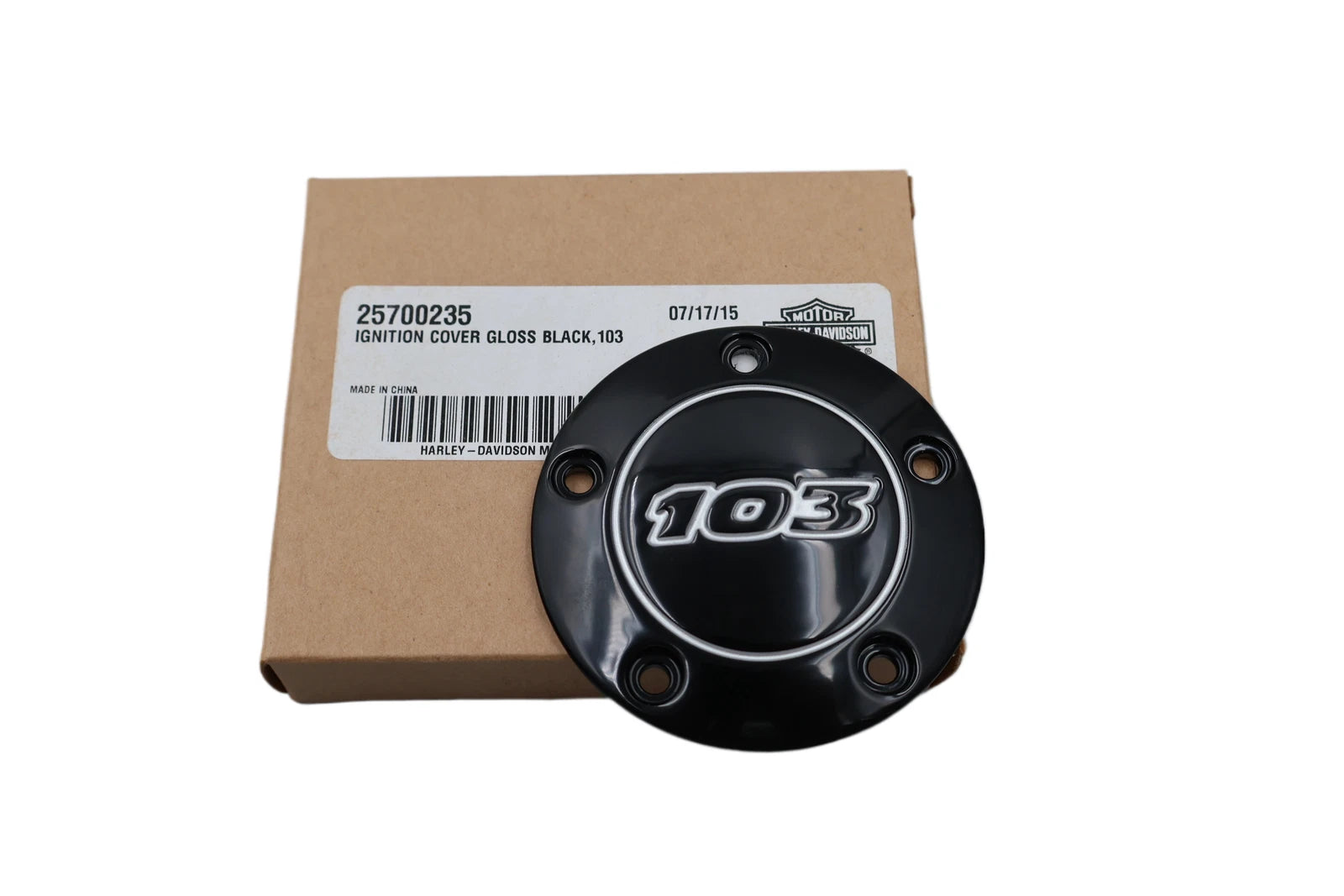 OEM Timer Cover for Harley-Davidson 103CI (2006–2017) 25700235 Gloss Black