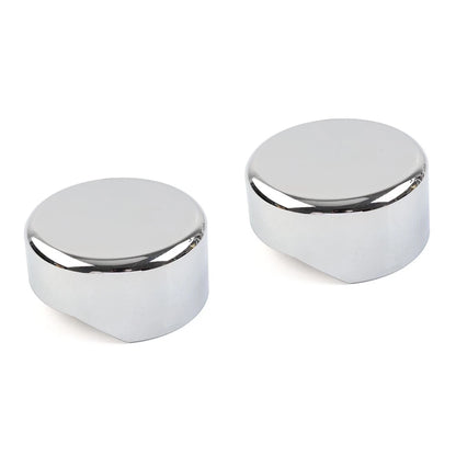 Chrome Upper Fork End Caps for Harley Softail Breakout FXBR FXBRS (2018–2023)