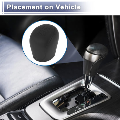 Manual Gear Shift Knob Cover Black Silicone for Ford C-Max (2011–2019)