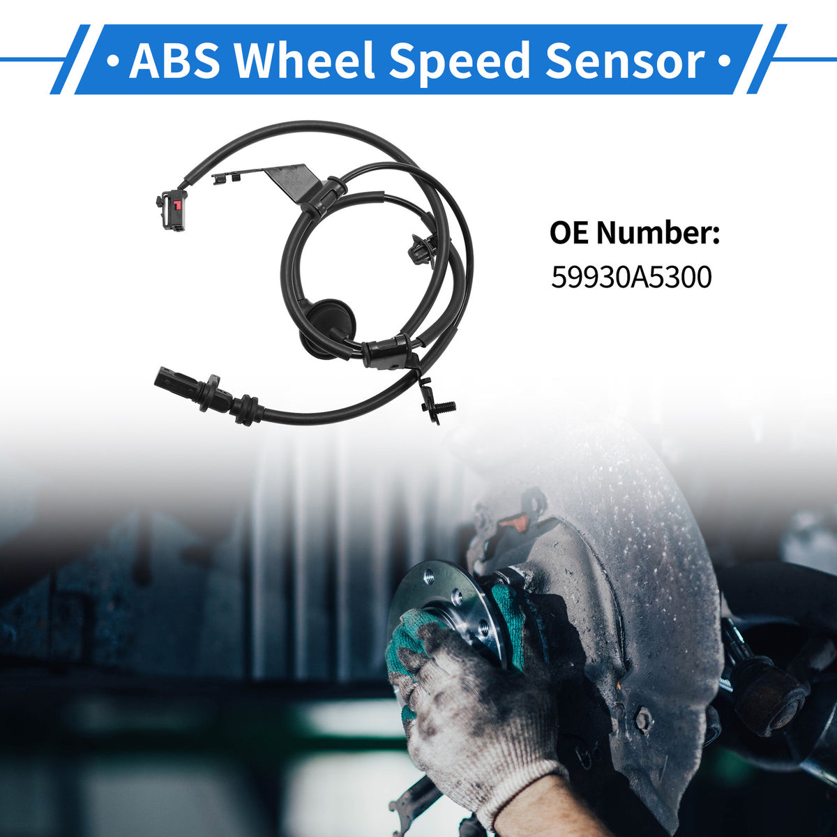 ABS Wheel Speed Sensor Front Left for Hyundai Elantra GT (2013–2017)
