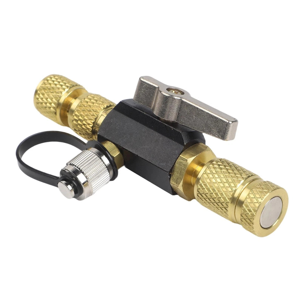Dual Size Valve Core Tool Kit with 10 Valve Cores for HVAC Repair