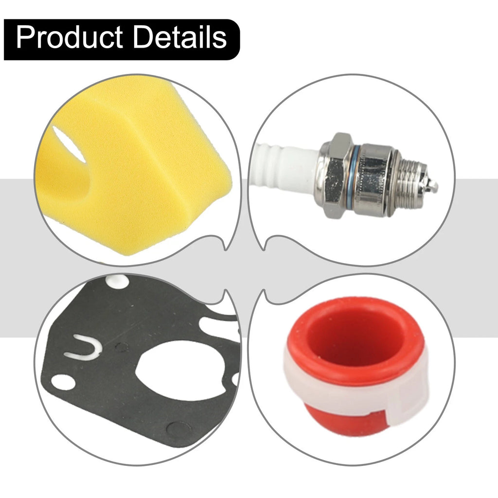Replacement Carburetor Membrane Kit for Lawn Mower