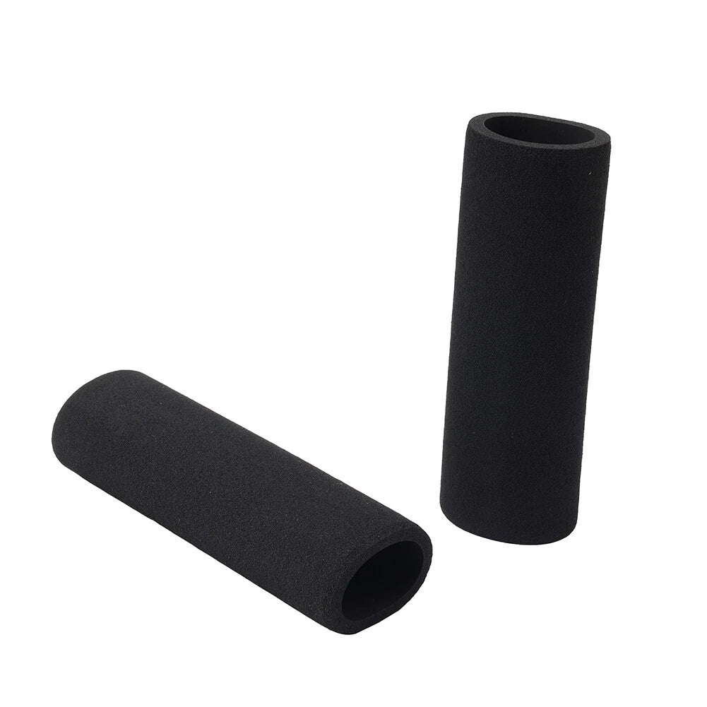 2 Pcs Universal Motorcycle Handlebar Grip Covers Foam Hand Grip Cover