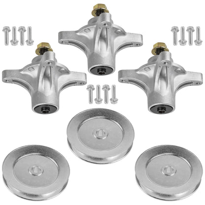 Deck Spindles and Pulley 50 Inch for Toro Exmark (2011–2018)