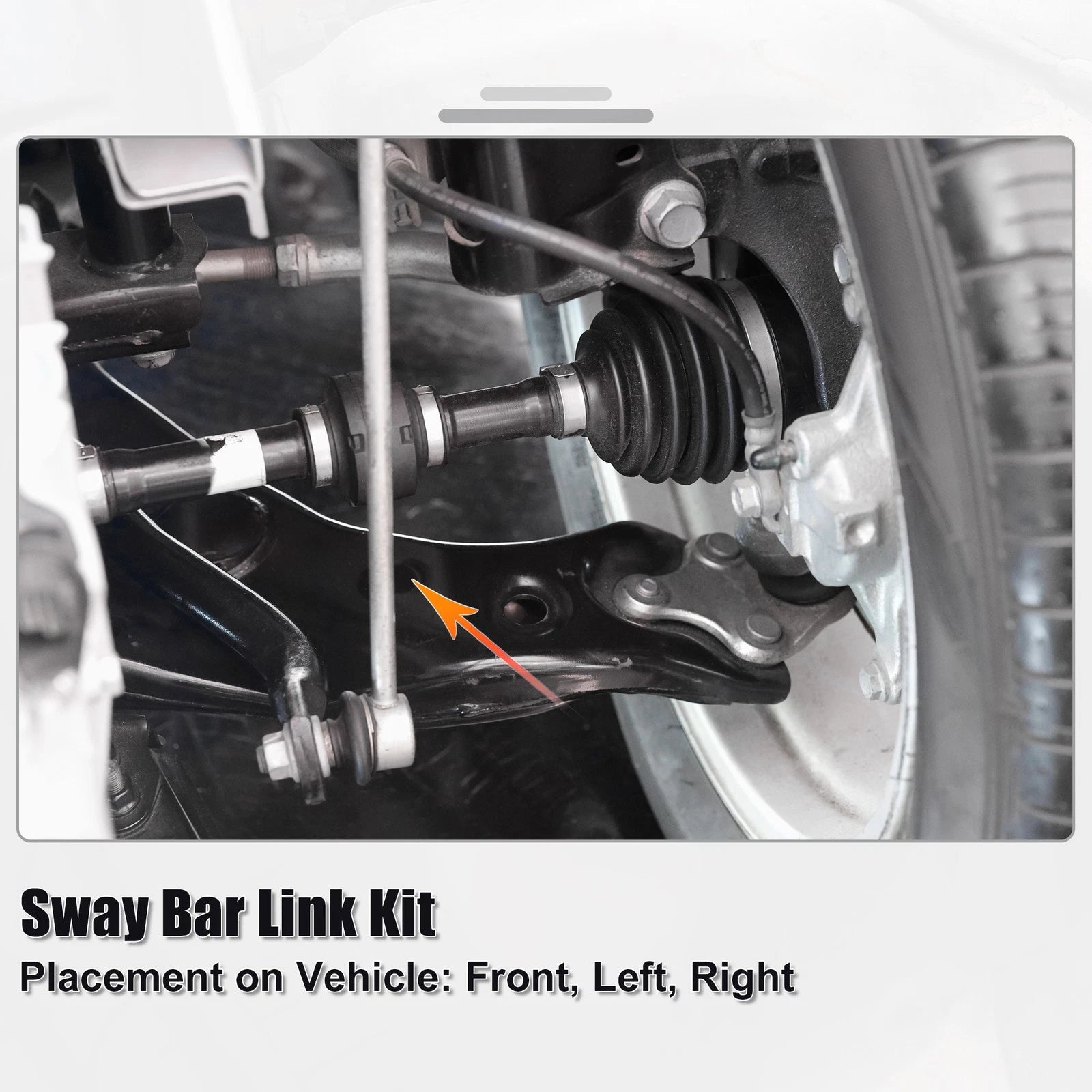 Sway Bar Links Front Left Right Replacement for Mazda Tribute (2001–2011)