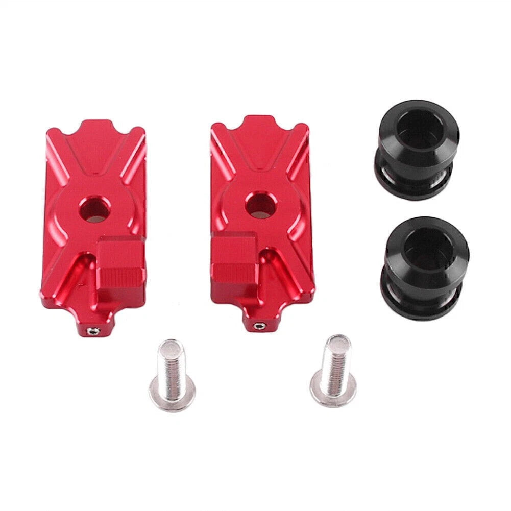 1 Pair CNC Red Swingarm Spool Adapters Mounts Fit Honda CBR250 2011-2013 New