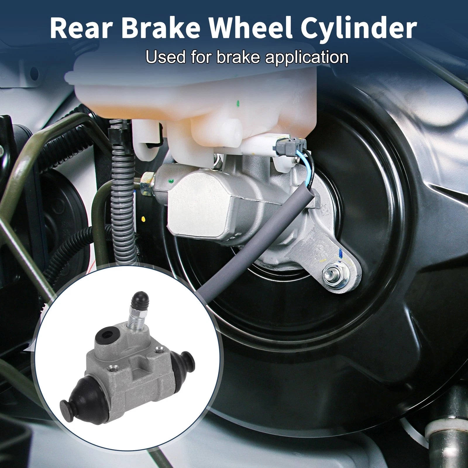 Brake Wheel Cylinder Rear Replacement for Hyundai Accent (2003–2005)
