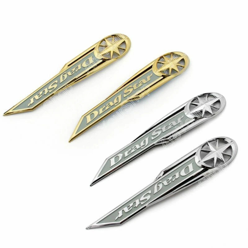 Gas Tank Emblem Badge Decals for Yamaha Drag Star T9 (2000–2009)