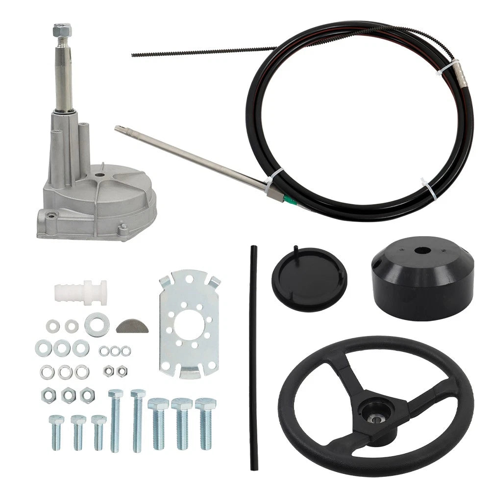 Boat Rotary Steering System Outboard Kit for SS13715 (15 Feet)