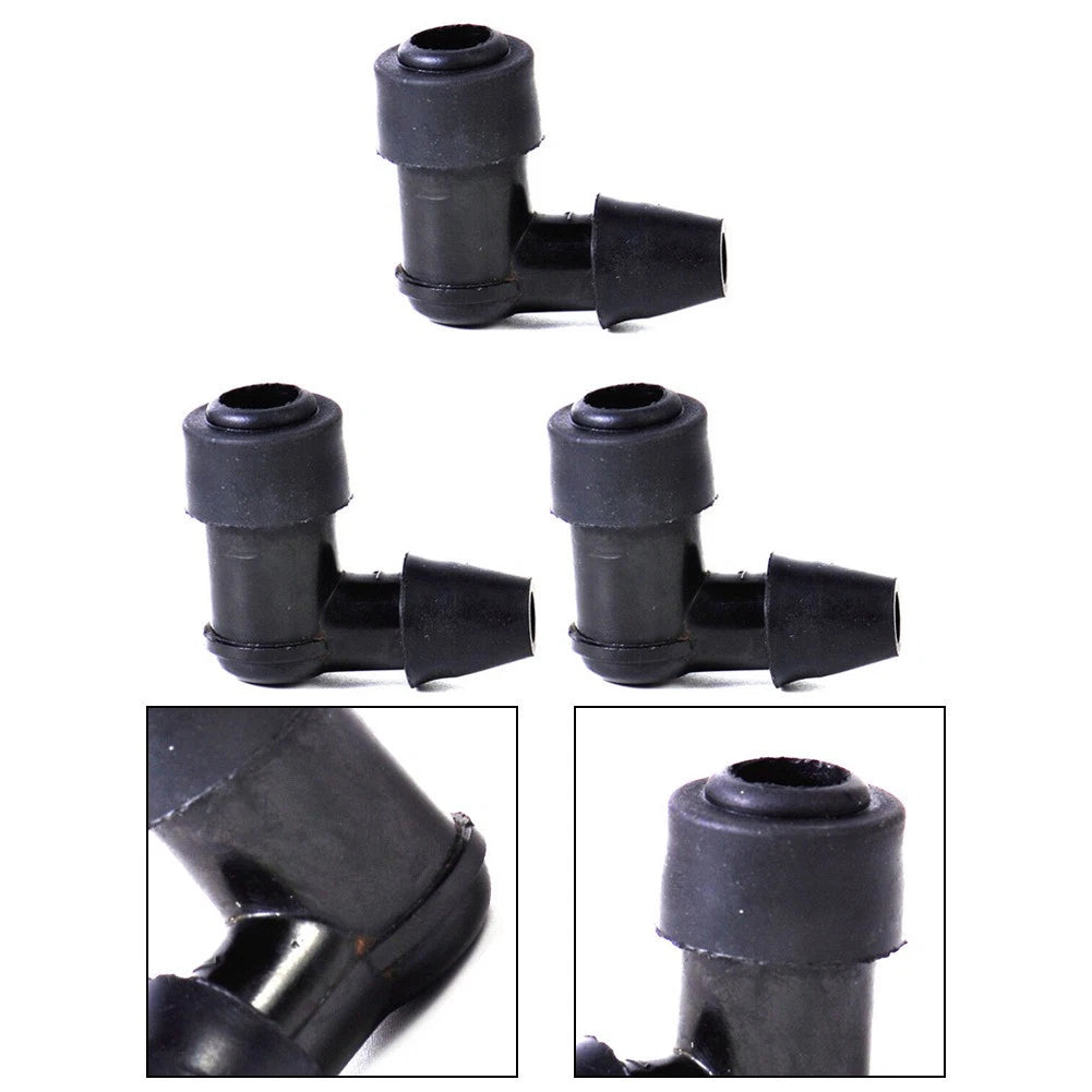 90 Degree Spark Cap Covers for Motorcycles and ATVs (Compatible)