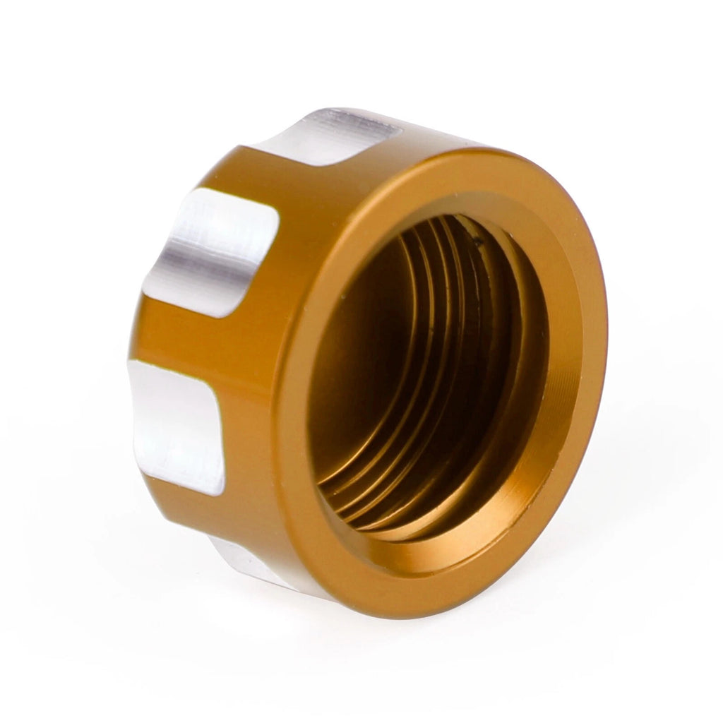 Gold Expansion Tank Cap for Ducati Diavel 1200 1260 S XDiavel DesertX SS 939 S (2011–2023)