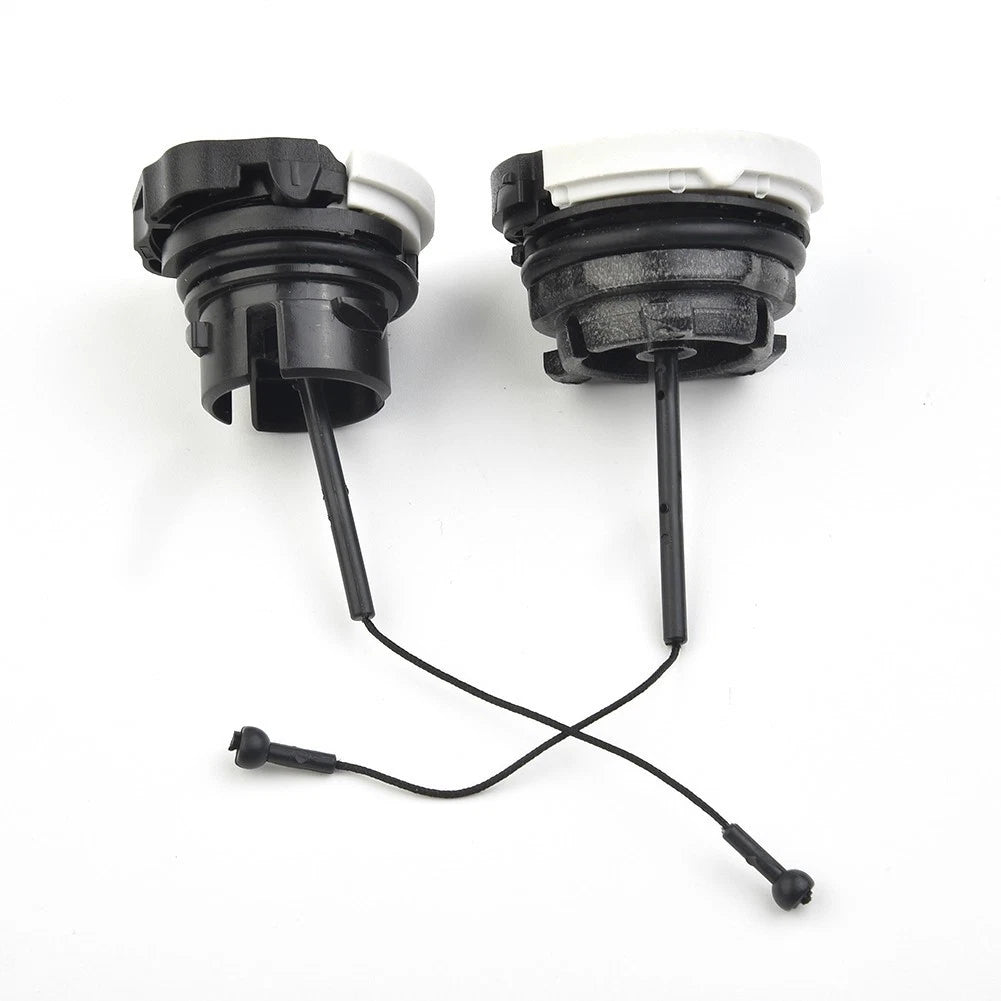 Fuel and Oil Cap Set for MS181 M 60 MS381 MS440 Chainsaw (2 pcs)