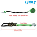Tie Down with Flat Hooks for LABLT (3,300 lb Safe Working Load)