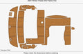EVA Foam Teak Deck Flooring Mat for Rinker 340 Fiesta Vee (2001)