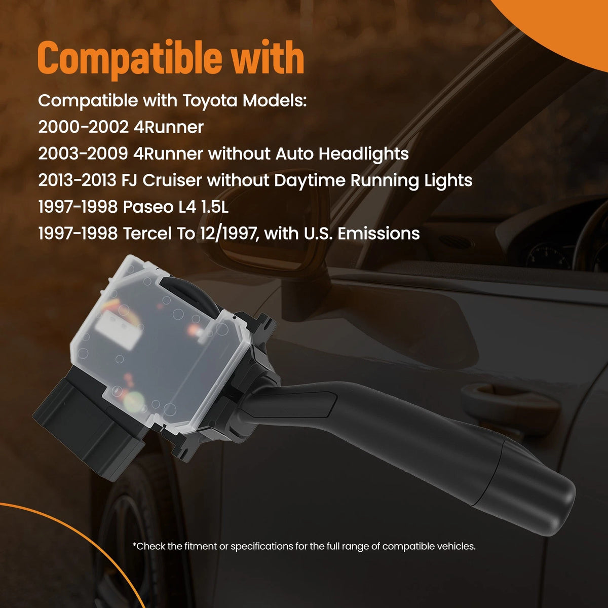 Turn Signal Switch for Toyota 4Runner (2003–2009), Paseo (1997–1998) 8414010190