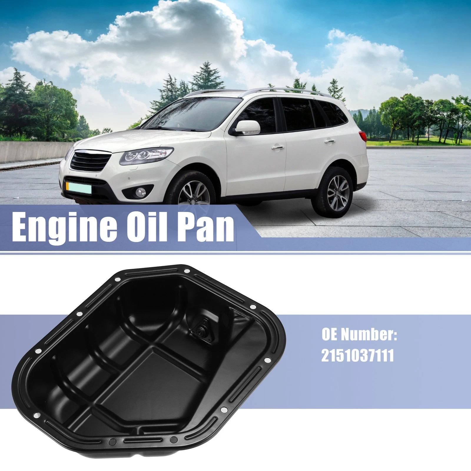 Engine Oil Pan Replacement for Hyundai Santa Fe (2001–2006)