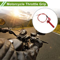22mm Throttle Grip for Dirt Bikes Pit Bikes Mini Bikes (49CC-125CC) Red