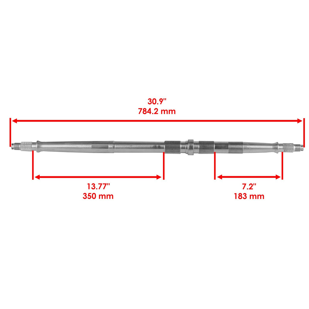 Rear Axle Replacement for Honda TRX250 Recon 250 (2002–2022)