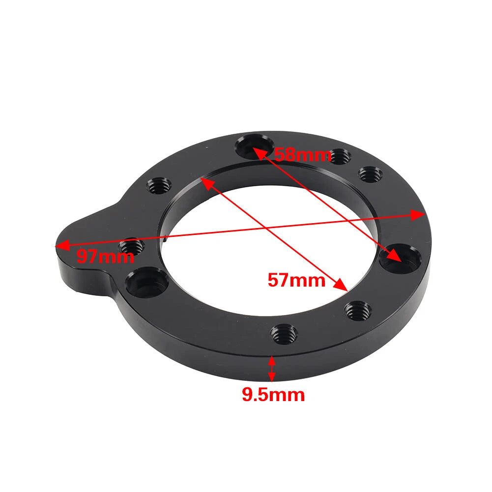 Air Filter Cleaner Adapter Plate for Harley CV S&S Super E Carburetor