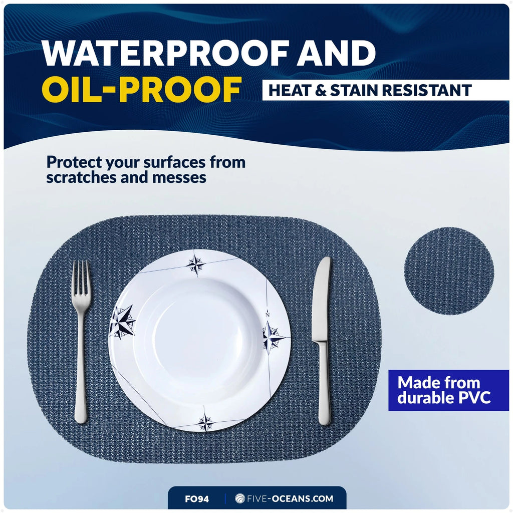Non-Slip Washable Placemat for Five Oceans Dining Table (FO94)